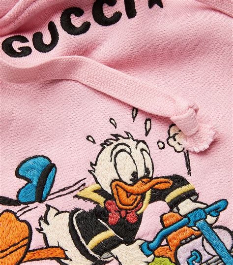 donald duck gucci shirt|gucci mickey mouse hoodie.